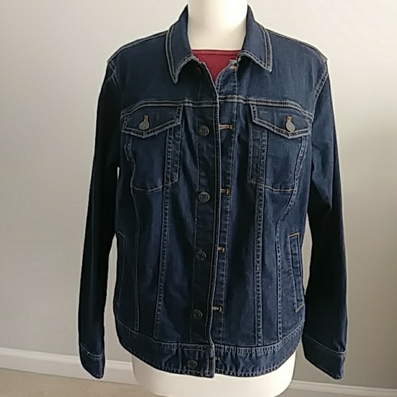 Talbots Jackets & Blazers - TALBOTS WOMAN PLUS SIZE DENIM JACKET SIZE 1X
